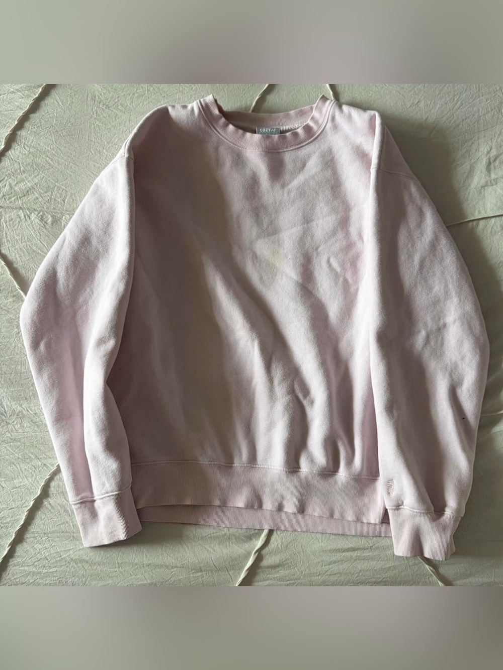 TNA Light Pink Crewneck Sweatshirt
